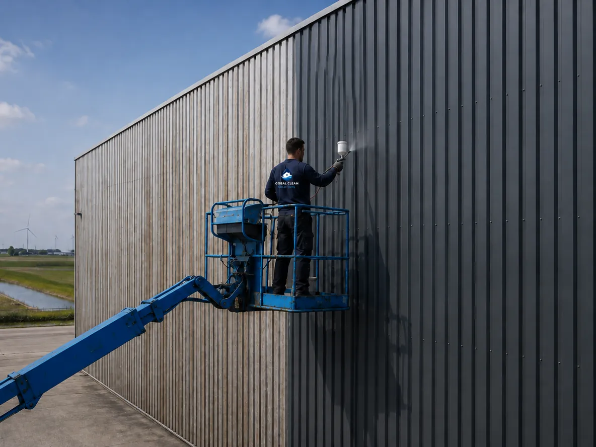 Damwand- & gevelbeplating coating